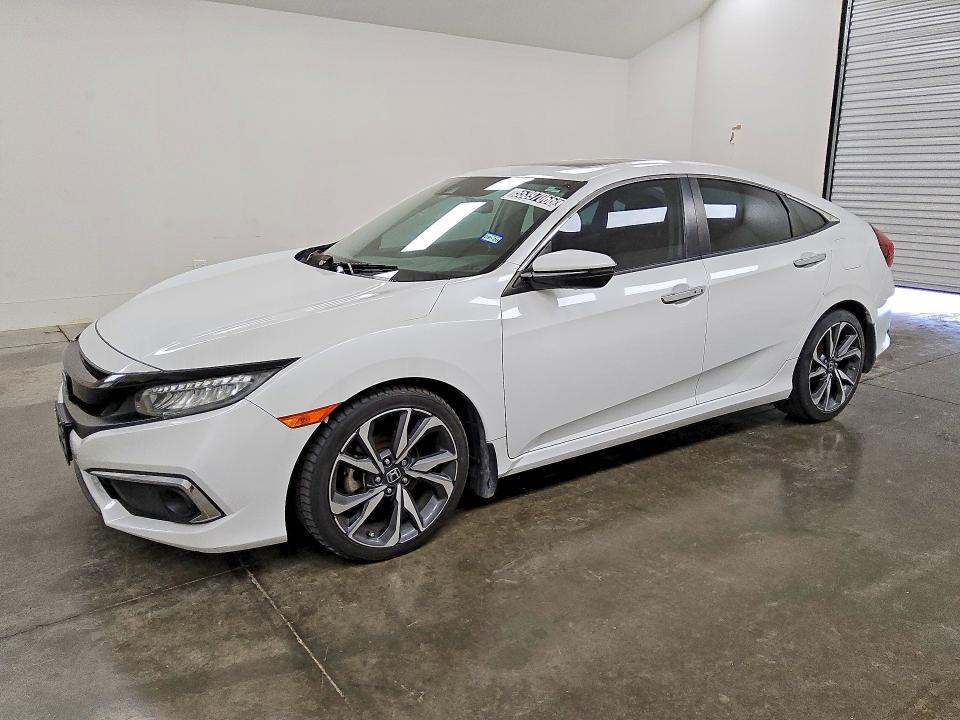55397066 :رقم المزاد ، 19XFC1F96LE020729 vin ، 2020 Honda Civic مزاد بيع