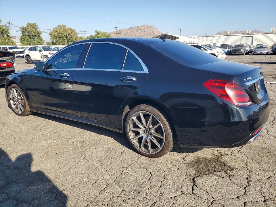 2018 Mercedes-benz S მანქანა იყიდება აუქციონზე, vin: WDDUG6GB0JA382734, აუქციონის ნომერი: 56664956