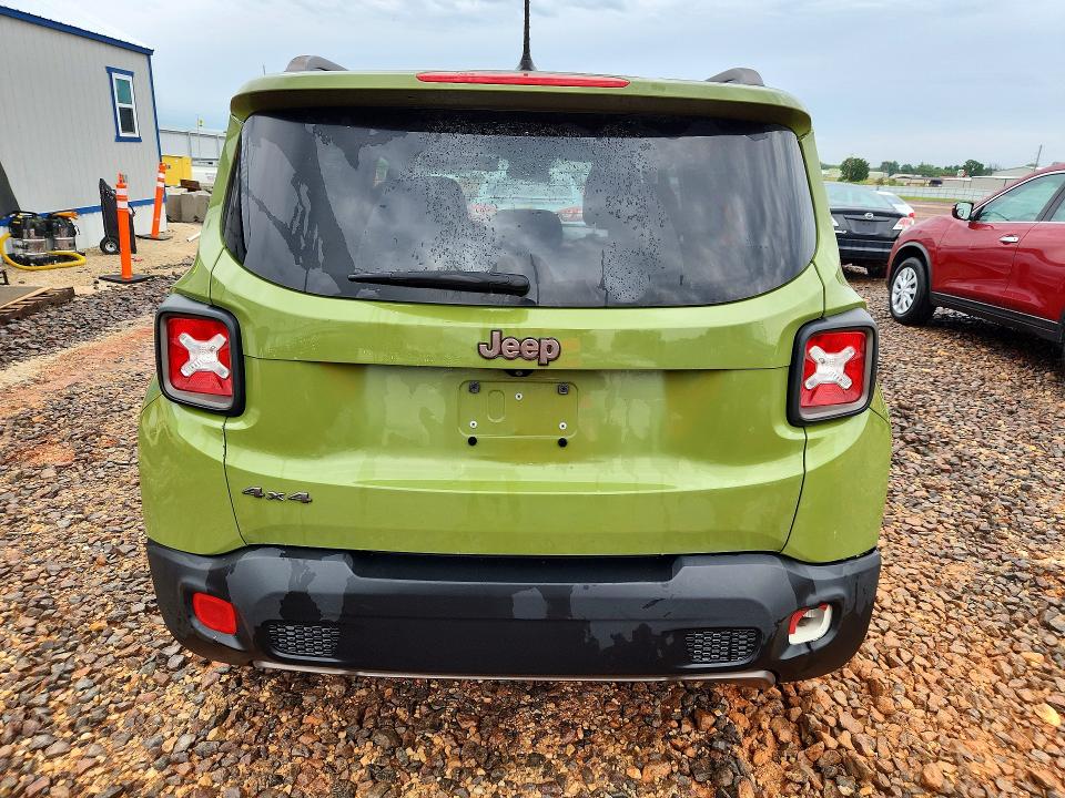 Продажа на аукционе авто 2016 Jeep Renegade, vin: ZACCJBBT6GPC66009, номер лота: 59010976