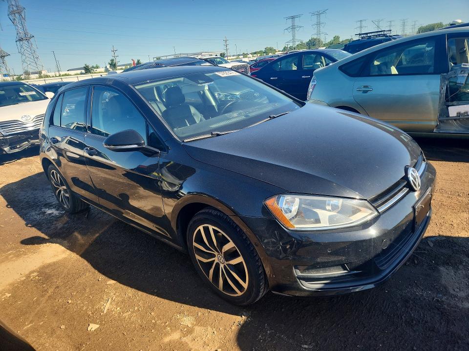 2016 Volkswagen Golf მანქანა იყიდება აუქციონზე, vin: 3VW217AU3GM043090, აუქციონის ნომერი: 57829476