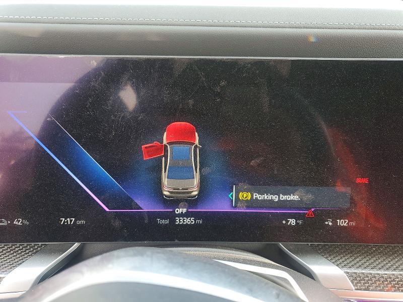 2023 Bmw I7 მანქანა იყიდება აუქციონზე, vin: WBY53EJ0XPCN45025, აუქციონის ნომერი: 52083006