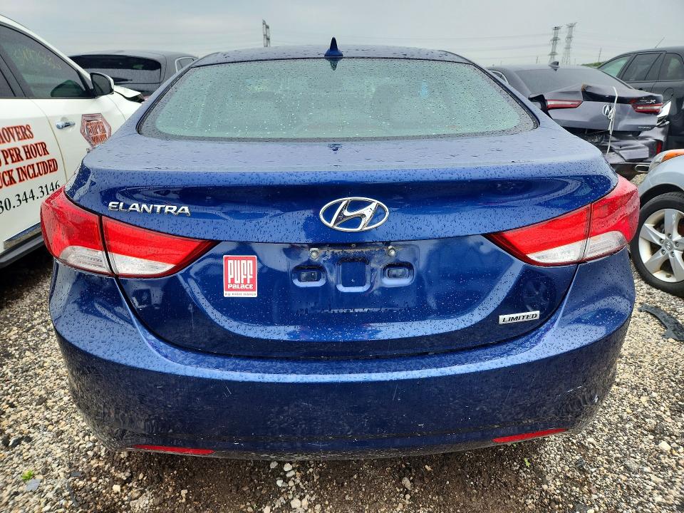 2013 Hyundai Elantra მანქანა იყიდება აუქციონზე, vin: KMHDH4AE4DU521082, აუქციონის ნომერი: 56975346