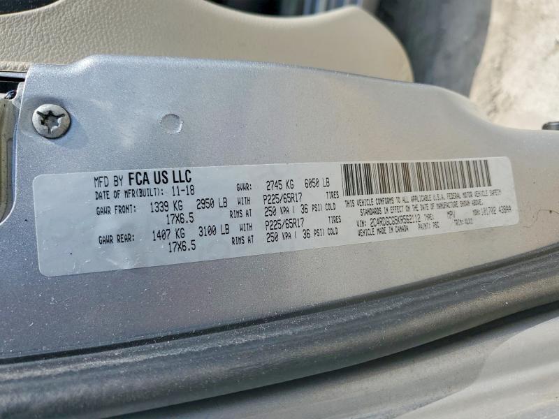 Продажа на аукционе авто 2019 Dodge Grand Caravan, vin: 2C4RDGCG5KR562112, номер лота: 56619006