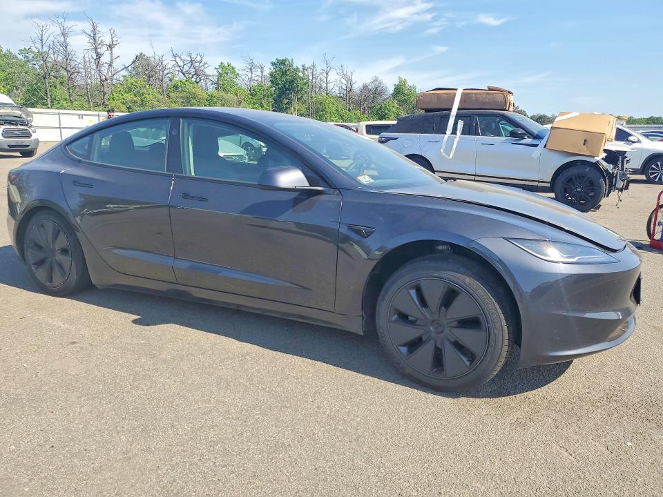 2025 Tesla Model 3 მანქანა იყიდება აუქციონზე, vin: 5YJ3E1EA6SF022319, აუქციონის ნომერი: 55799076