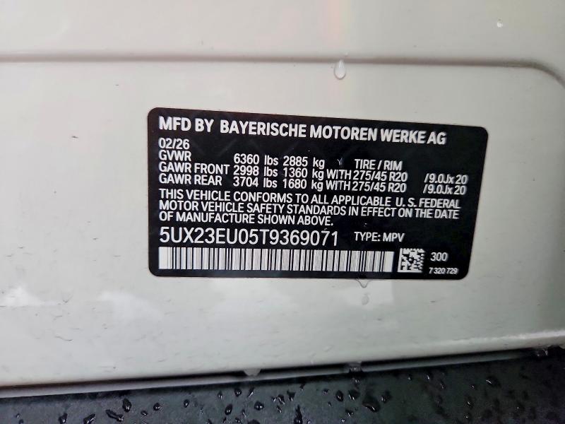 Продажа на аукционе авто 2026 Bmw X5, vin: 5UX23EU05T9369071, номер лота: 58759256