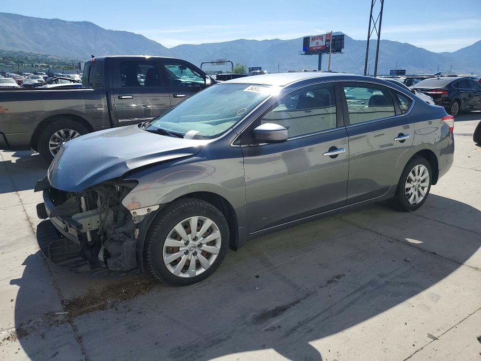 54912026 :رقم المزاد ، 3N1AB7AP2FY360407 vin ، 2015 Nissan Sentra مزاد بيع