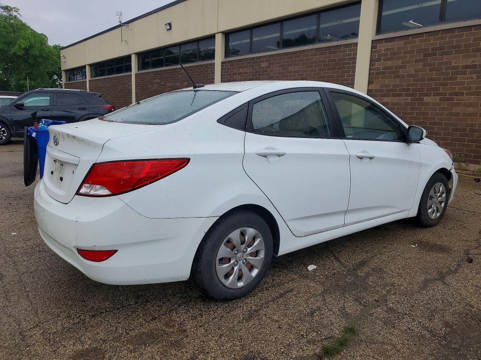 2016 Hyundai Accent მანქანა იყიდება აუქციონზე, vin: KMHCT4AE6GU018328, აუქციონის ნომერი: 56840266