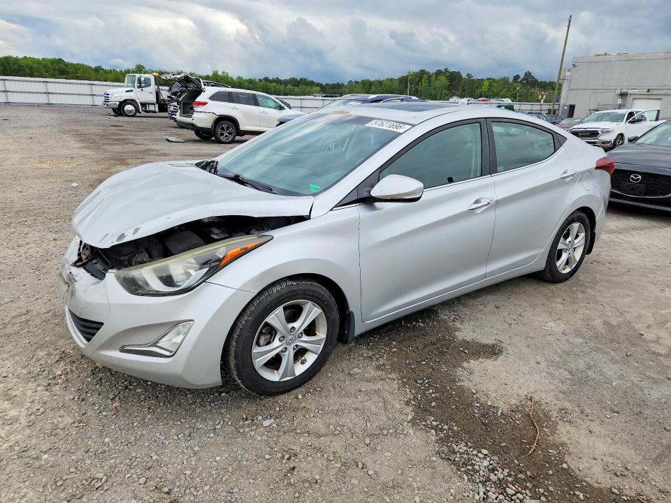 57621696 :رقم المزاد ، 5NPDH4AE8GH724849 vin ، 2016 Hyundai Elantra مزاد بيع
