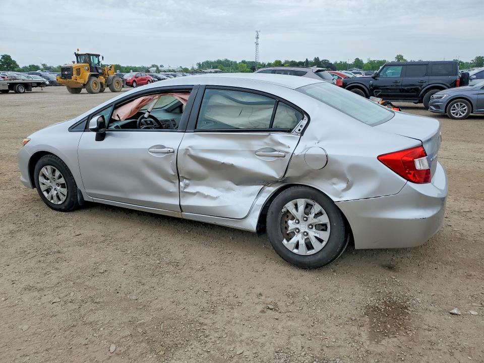 2012 Honda Civic მანქანა იყიდება აუქციონზე, vin: 2HGFB2F49CH060449, აუქციონის ნომერი: 55233036