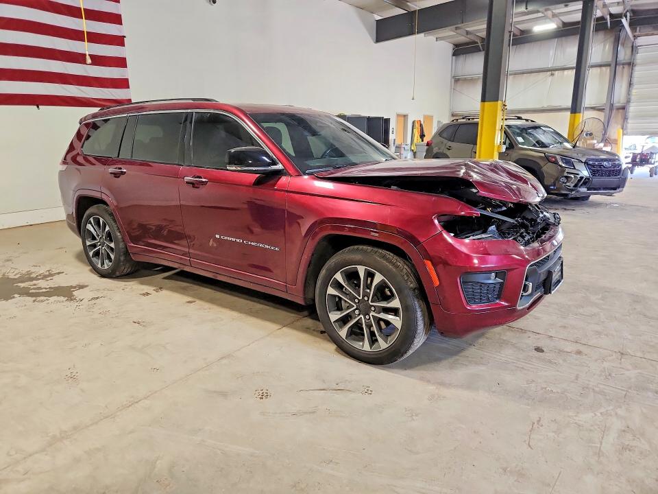 55598556 :رقم المزاد ، 1C4RJKDG6M8178381 vin ، 2021 Jeep Grand Cherokee مزاد بيع