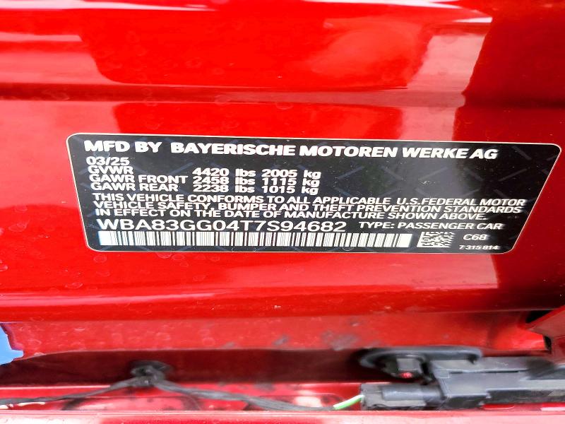Aukcja sprzedaży 2026 Bmw 228, vin: WBA83GG04T7S94682, numer aukcji: 56597366