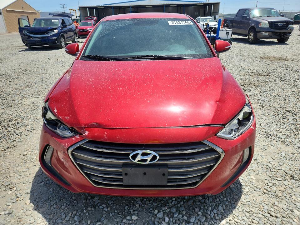 2017 Hyundai Elantra მანქანა იყიდება აუქციონზე, vin: 5NPD84LF5HH156955, აუქციონის ნომერი: 57584746
