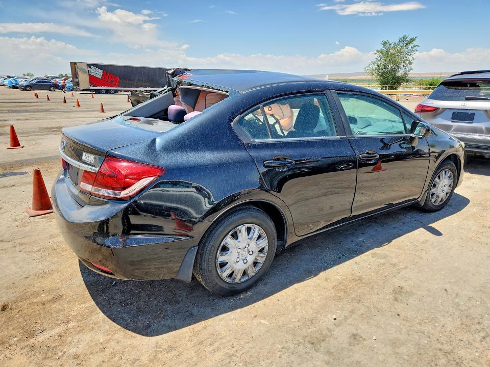 56718976 :رقم المزاد ، 19XFB2F52FE250181 vin ، 2015 Honda Civic مزاد بيع