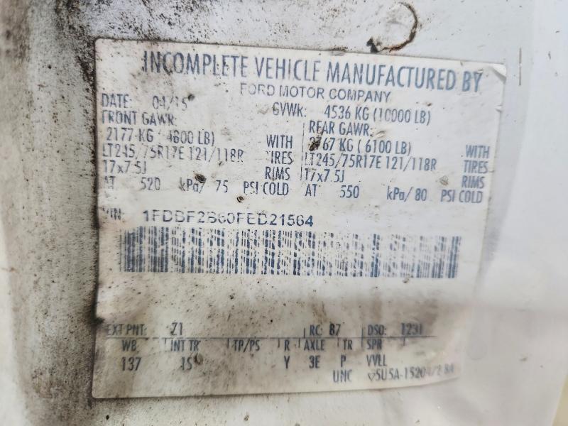 2015 Ford F250 მანქანა იყიდება აუქციონზე, vin: 1FDBF2B60FED21564, აუქციონის ნომერი: 58036656