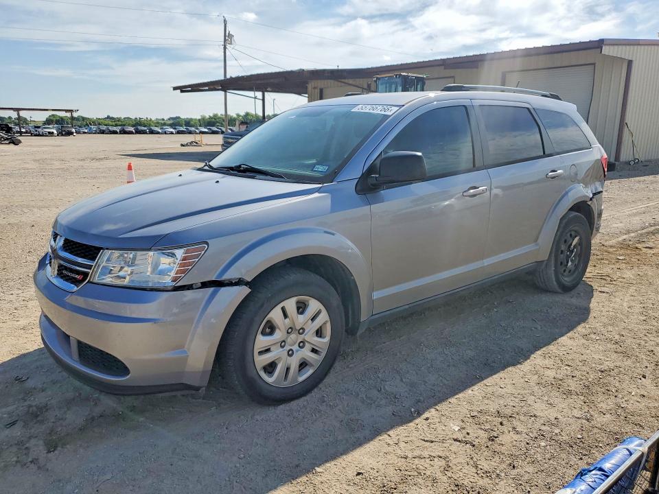2017 Dodge Journey მანქანა იყიდება აუქციონზე, vin: 3C4PDCAB7HT676450, აუქციონის ნომერი: 55766766