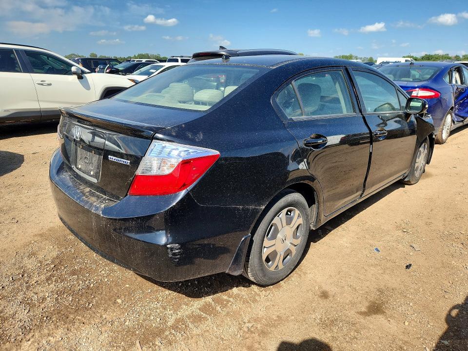 Aukcja sprzedaży 2012 Honda Civic, vin: JHMFB4F26CS009071, numer aukcji: 59072306