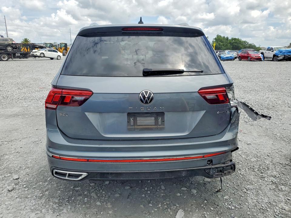2022 Volkswagen Tiguan მანქანა იყიდება აუქციონზე, vin: 3VV4B7AX7NM023703, აუქციონის ნომერი: 55891636
