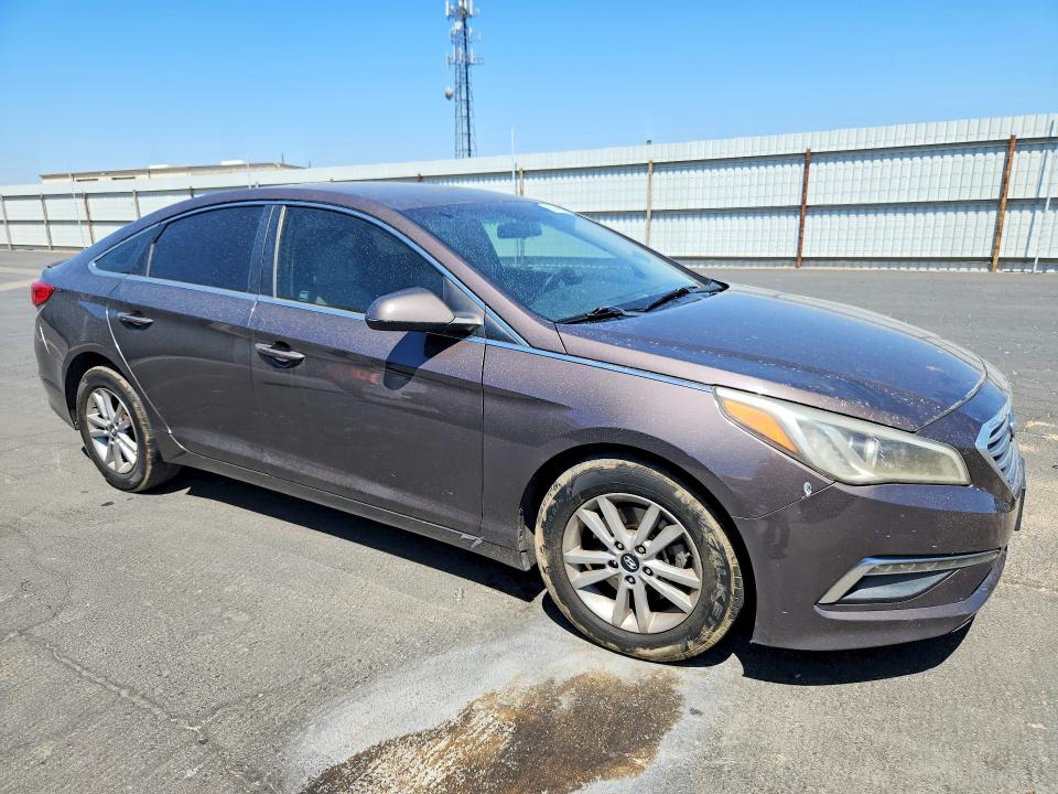 2015 Hyundai Sonata მანქანა იყიდება აუქციონზე, vin: 5NPE24AF8FH229631, აუქციონის ნომერი: 55648236