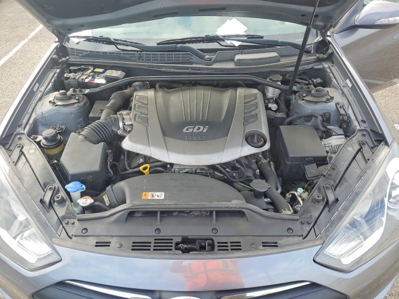 2015 Hyundai Genesis Coupe მანქანა იყიდება აუქციონზე, vin: KMHHT6KJ5FU129934, აუქციონის ნომერი: 85994405