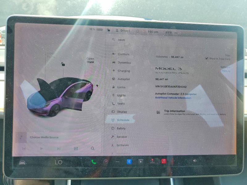 Aukcja sprzedaży 2019 Tesla Model 3, vin: 5YJ3E1EAXKF304382, numer aukcji: 57483166