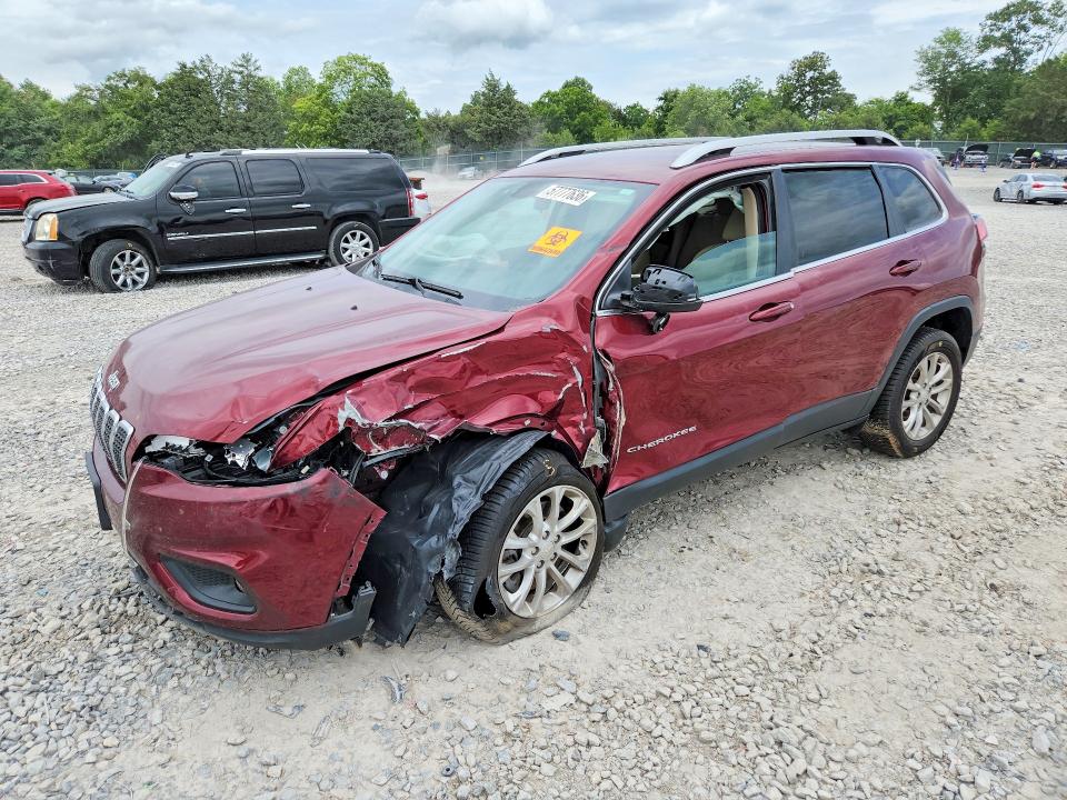 Auction sale of the 2019 Jeep Cherokee, vin: 1C4PJLCBXKD248682, lot number: 57777636