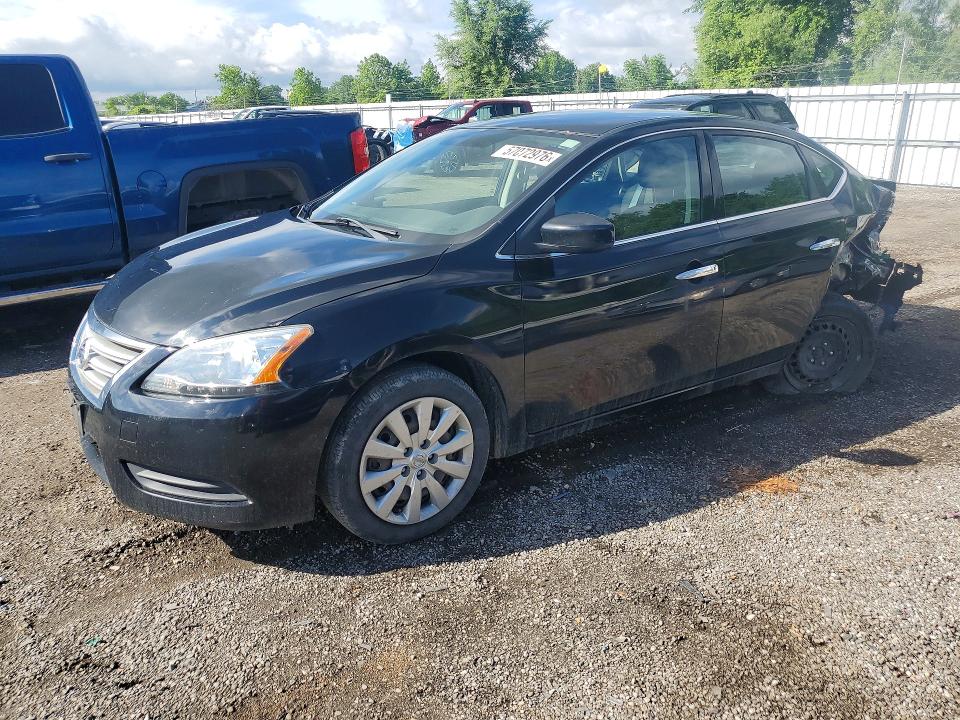 2015 Nissan Sentra მანქანა იყიდება აუქციონზე, vin: 3N1AB7AP7FL633421, აუქციონის ნომერი: 57072976
