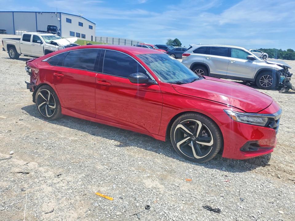 57521506 :رقم المزاد ، 1HGCV1F37NA058714 vin ، 2022 Honda Accord مزاد بيع