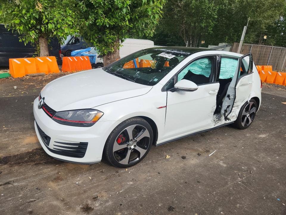 58972146 :رقم المزاد ، 3VW4T7AU6GM068746 vin ، 2016 Volkswagen Gti مزاد بيع