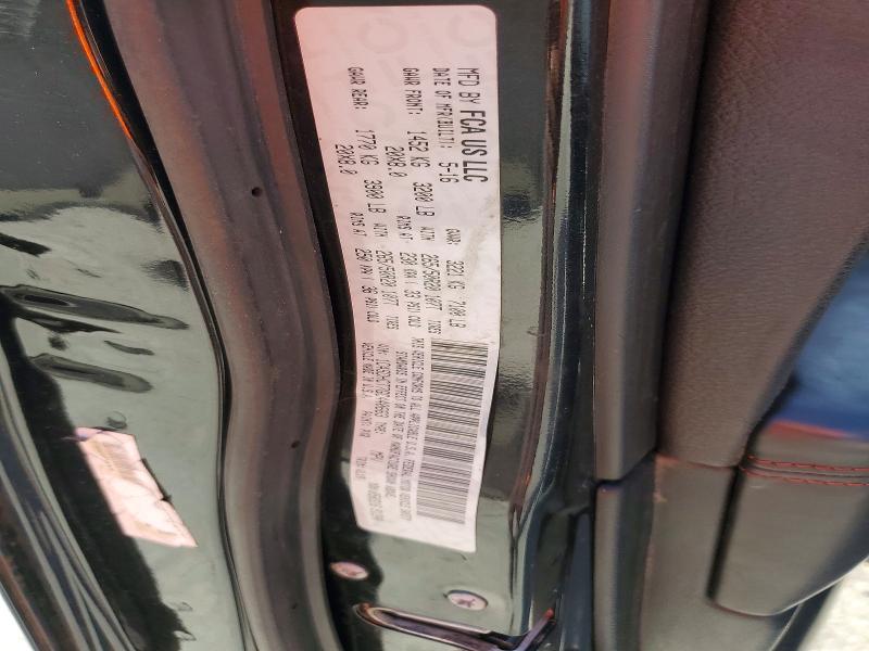 2016 Dodge Durango მანქანა იყიდება აუქციონზე, vin: 1C4SDHCT7GC440663, აუქციონის ნომერი: 57263336