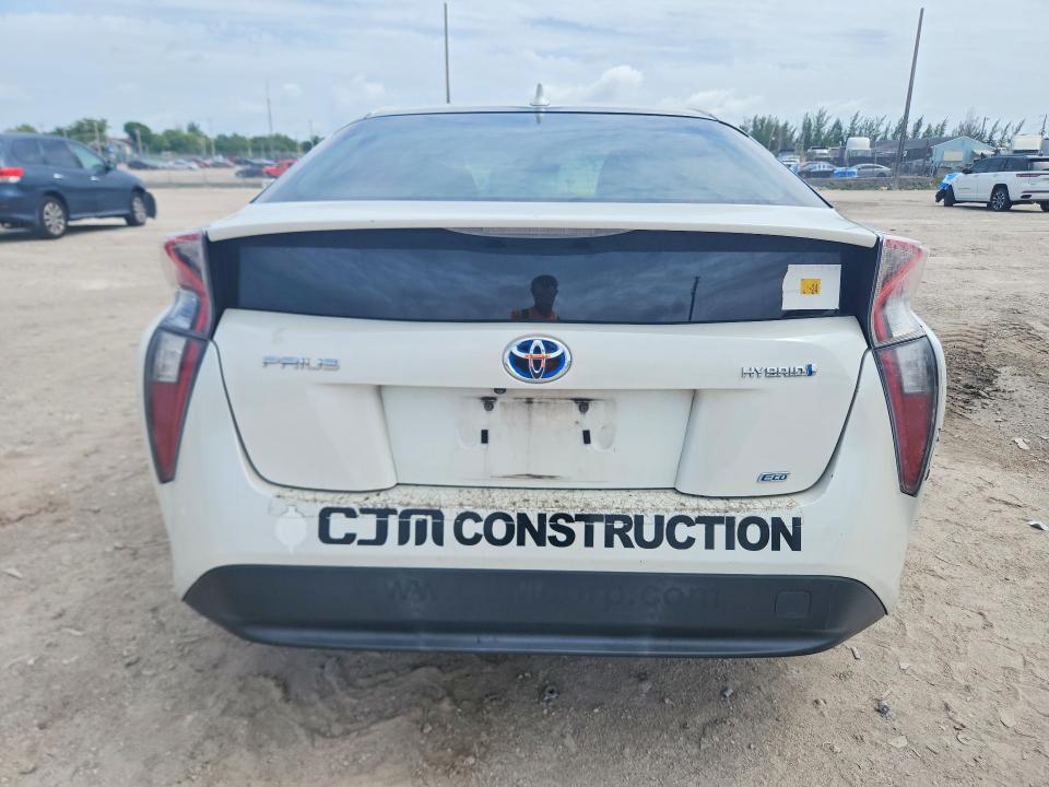 Aukcja sprzedaży 2016 Toyota Prius, vin: JTDKARFU4G3510266, numer aukcji: 55281666