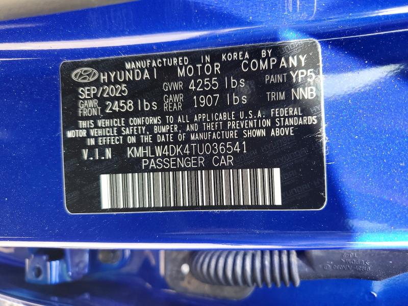 Продаж на аукціоні авто 2026 Hyundai Elantra N, vin: KMHLW4DK4TU036541, номер лоту: 58124076