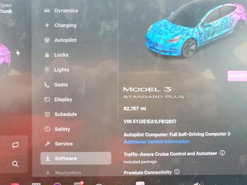 Продажа на аукционе авто 2020 Tesla Model 3, vin: 5YJ3E1EA1LF612817, номер лота: 55322116