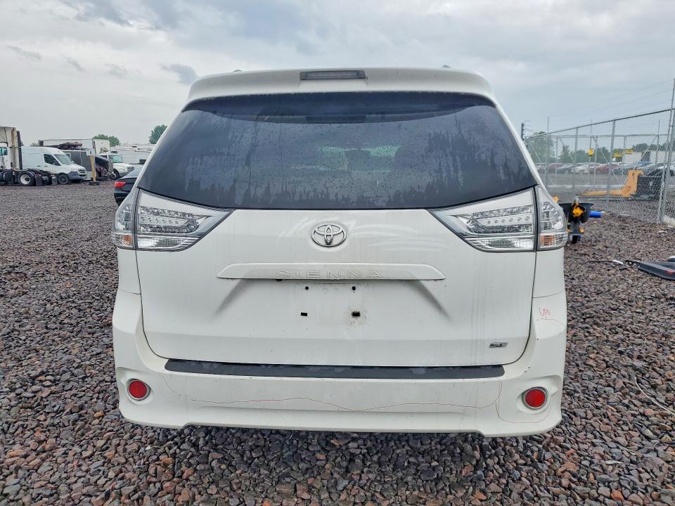 Aukcja sprzedaży 2015 Toyota Sienna, vin: 5TDXK3DC9FS637022, numer aukcji: 58742356