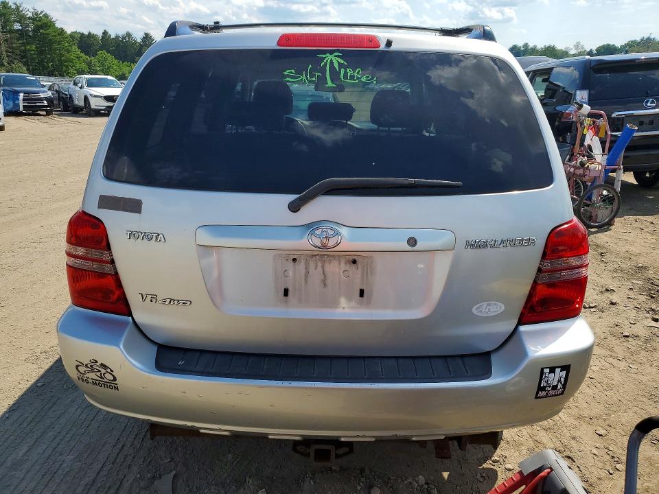 58682786 :رقم المزاد ، JTEHF21A320065394 vin ، 2002 Toyota Highlander مزاد بيع