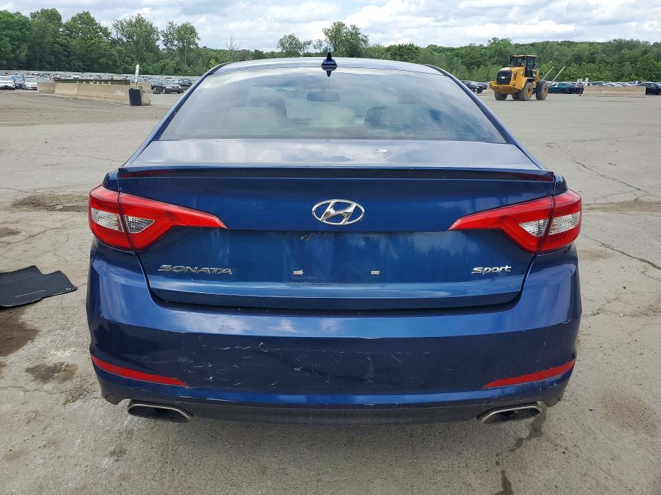 2015 Hyundai Sonata მანქანა იყიდება აუქციონზე, vin: 5NPE34AF1FH024326, აუქციონის ნომერი: 57572766