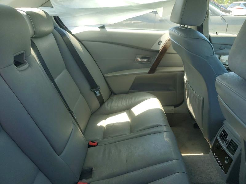 2006 Bmw 525 მანქანა იყიდება აუქციონზე, vin: WBANE53596CK81070, აუქციონის ნომერი: 56870196