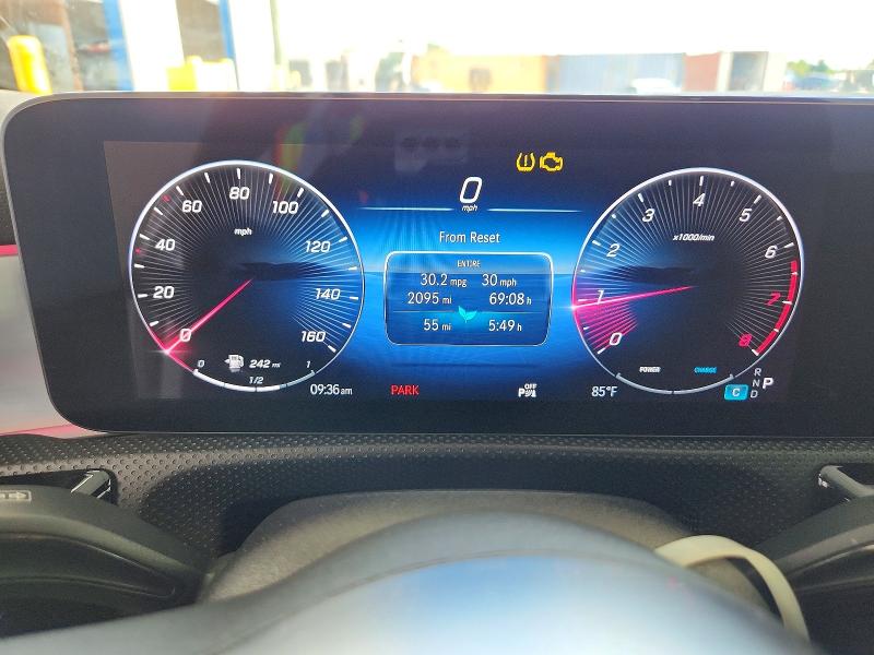 2025 Mercedes-benz Cla მანქანა იყიდება აუქციონზე, vin: W1K5J4GB6SN521978, აუქციონის ნომერი: 56588116