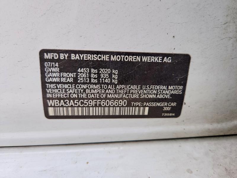 Aukcja sprzedaży 2015 Bmw 328, vin: WBA3A5C59FF606690, numer aukcji: 56322956
