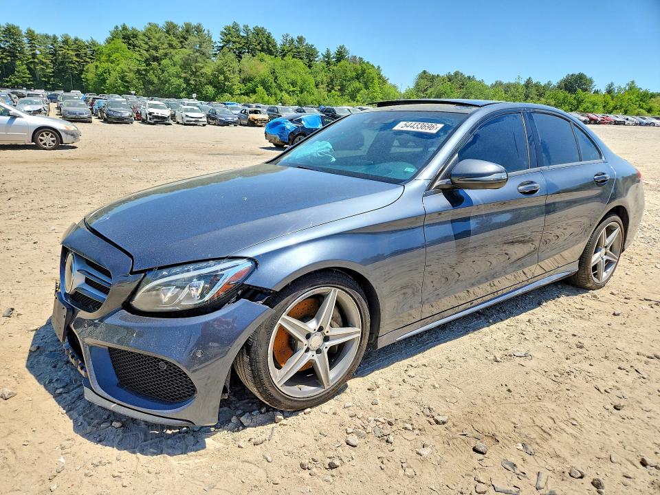 2016 Mercedes-benz C მანქანა იყიდება აუქციონზე, vin: 55SWF4KB3GU099504, აუქციონის ნომერი: 54433696