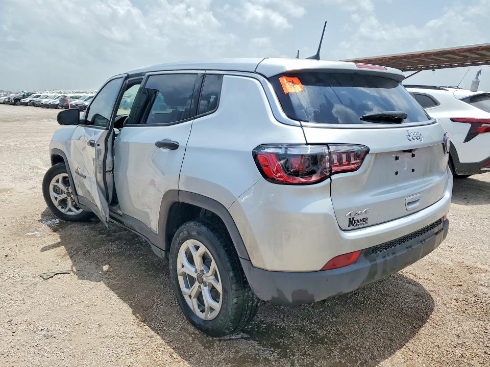 58593526 :رقم المزاد ، 3C4NJDAN0ST586208 vin ، 2025 Jeep Compass مزاد بيع