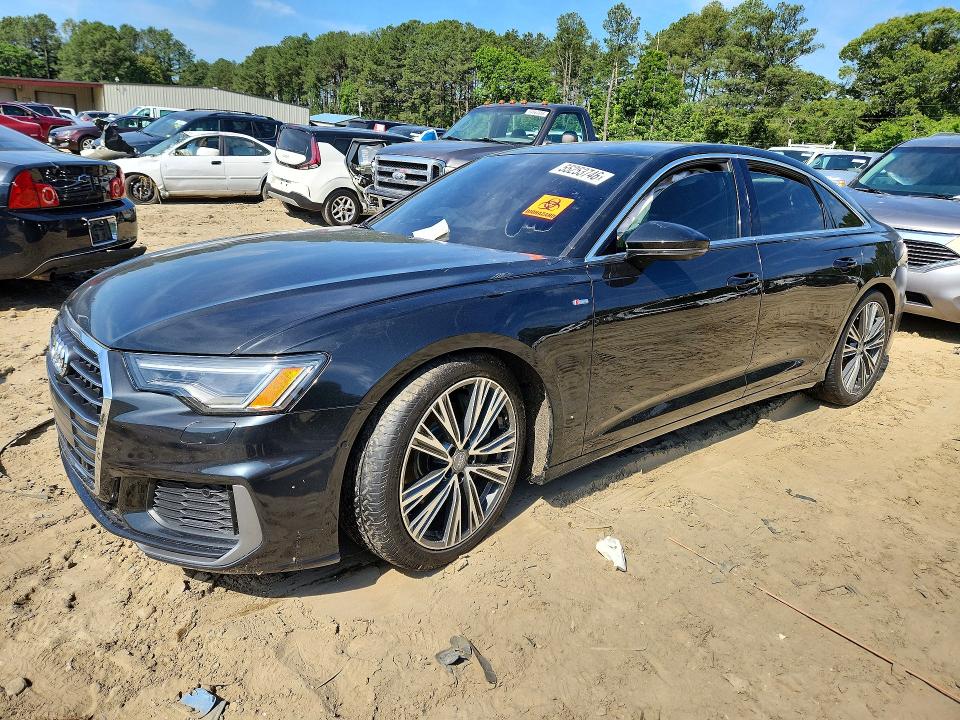 2019 Audi A6 მანქანა იყიდება აუქციონზე, vin: WAUL2AF27KN103960, აუქციონის ნომერი: 55253746