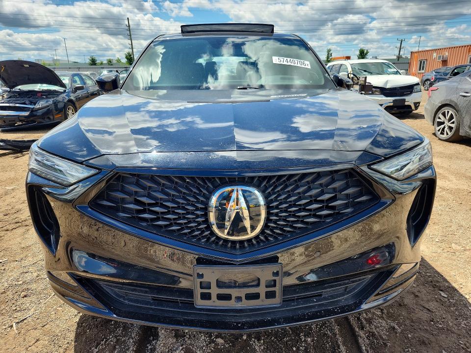 57440706 :رقم المزاد ، 5J8YE1H01NL035913 vin ، 2022 Acura Mdx مزاد بيع