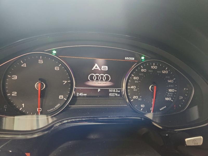 2017 Audi A8 მანქანა იყიდება აუქციონზე, vin: WAU44AFD7HN019758, აუქციონის ნომერი: 55578356