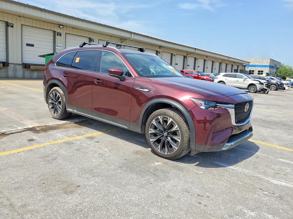 2024 Mazda Cx-90 მანქანა იყიდება აუქციონზე, vin: JM3KKDHA7R1104961, აუქციონის ნომერი: 85608425