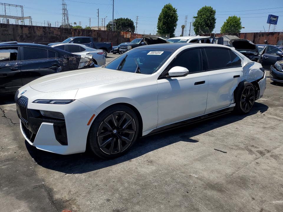 58604056 :رقم المزاد ، WBY43EJ06RCS46887 vin ، 2024 Bmw I7 مزاد بيع