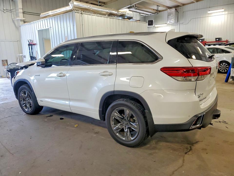 Продажа на аукционе авто 2018 Toyota Highlander Hybrid, vin: 5TDDGRFH7JS042744, номер лота: 55909536