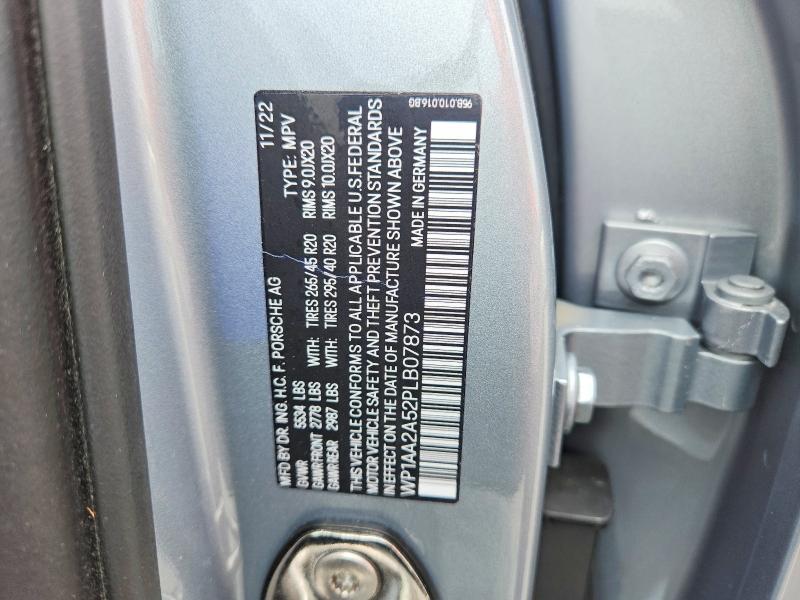 Продажа на аукционе авто 2023 Porsche Macan, vin: WP1AA2A52PLB07873, номер лота: 56275856