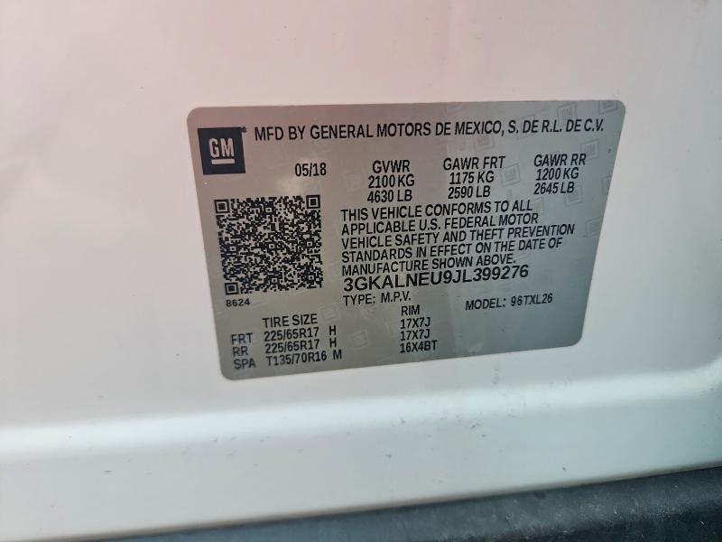 Продаж на аукціоні авто 2018 Gmc Terrain, vin: 3GKALNEU9JL399276, номер лоту: 55676916