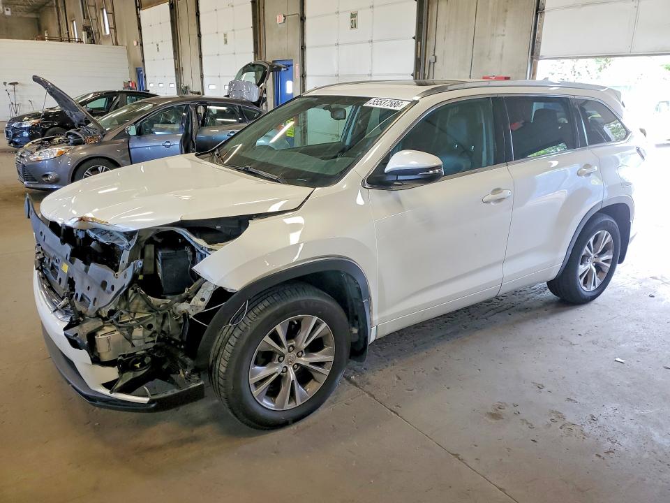 Aukcja sprzedaży 2015 Toyota Highlander, vin: 5TDJKRFH7FS199957, numer aukcji: 55537586