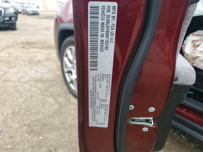 2022 Jeep Compass მანქანა იყიდება აუქციონზე, vin: 3C4NJDFB8NT125793, აუქციონის ნომერი: 57543966